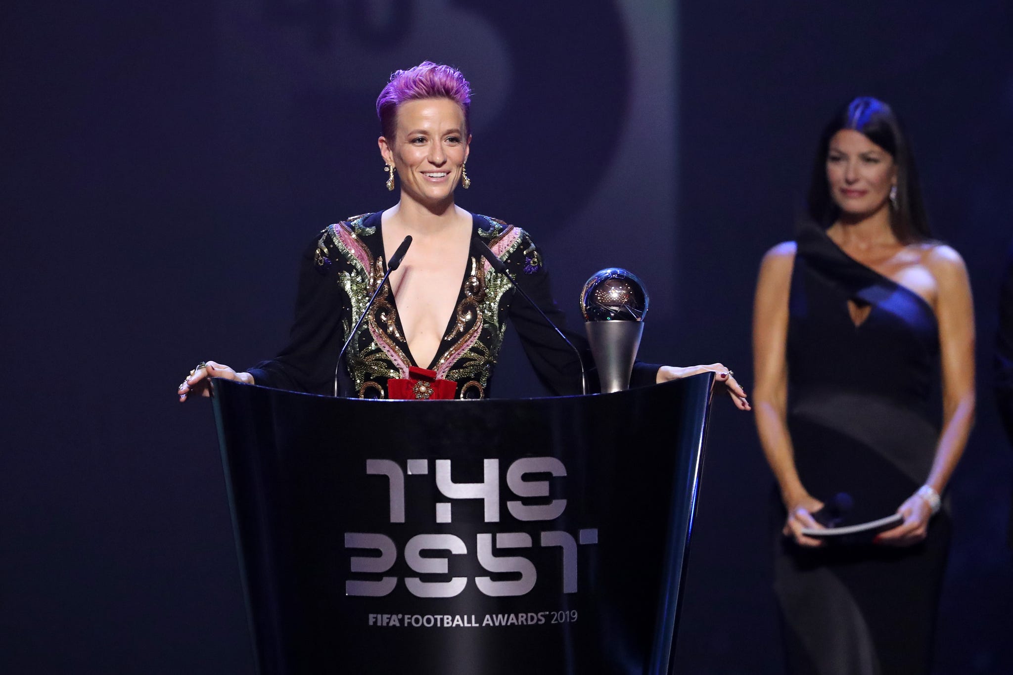 El inspirador discurso de Megan Rapinoe en los premios 'The Best