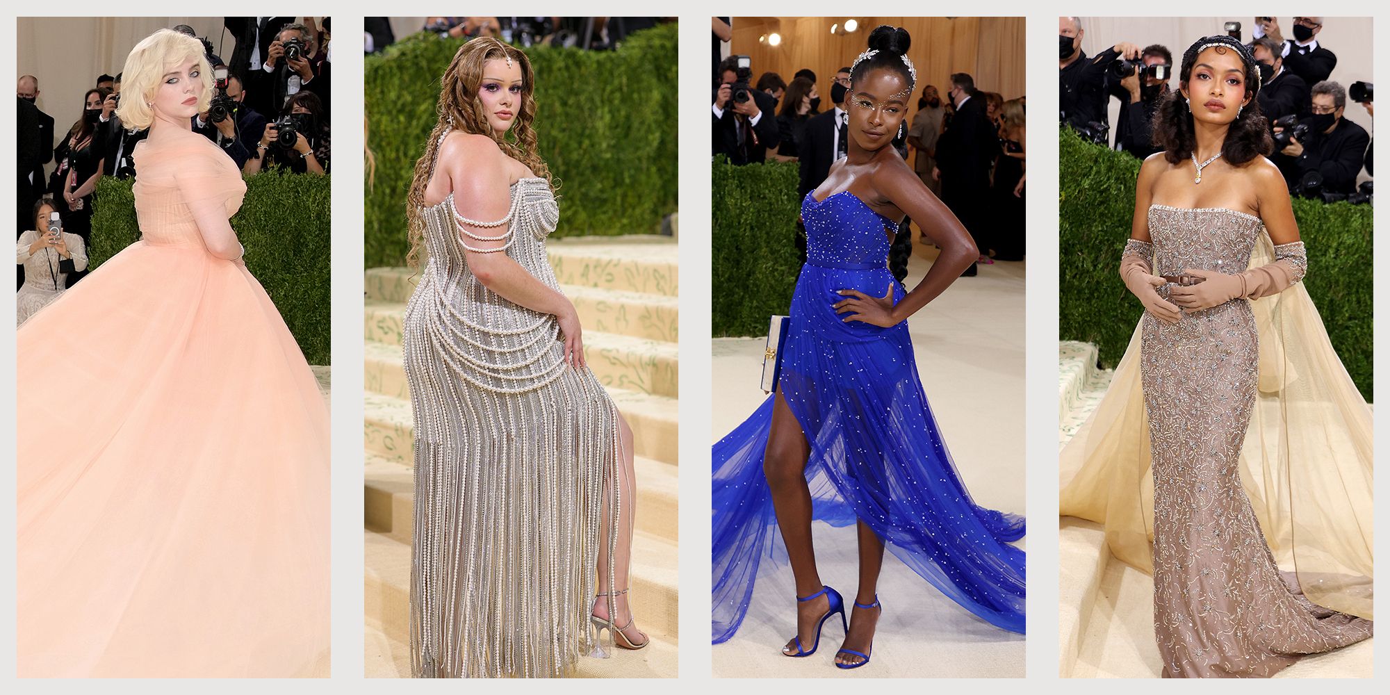 Met Gala 2021 Best Dresses - 2021 Met Gala Red Carpet Celebrity Fashion