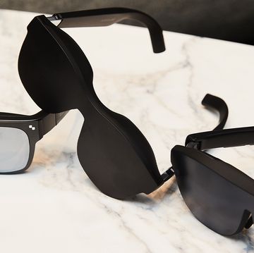 smart and ar glasses arranged together on a table