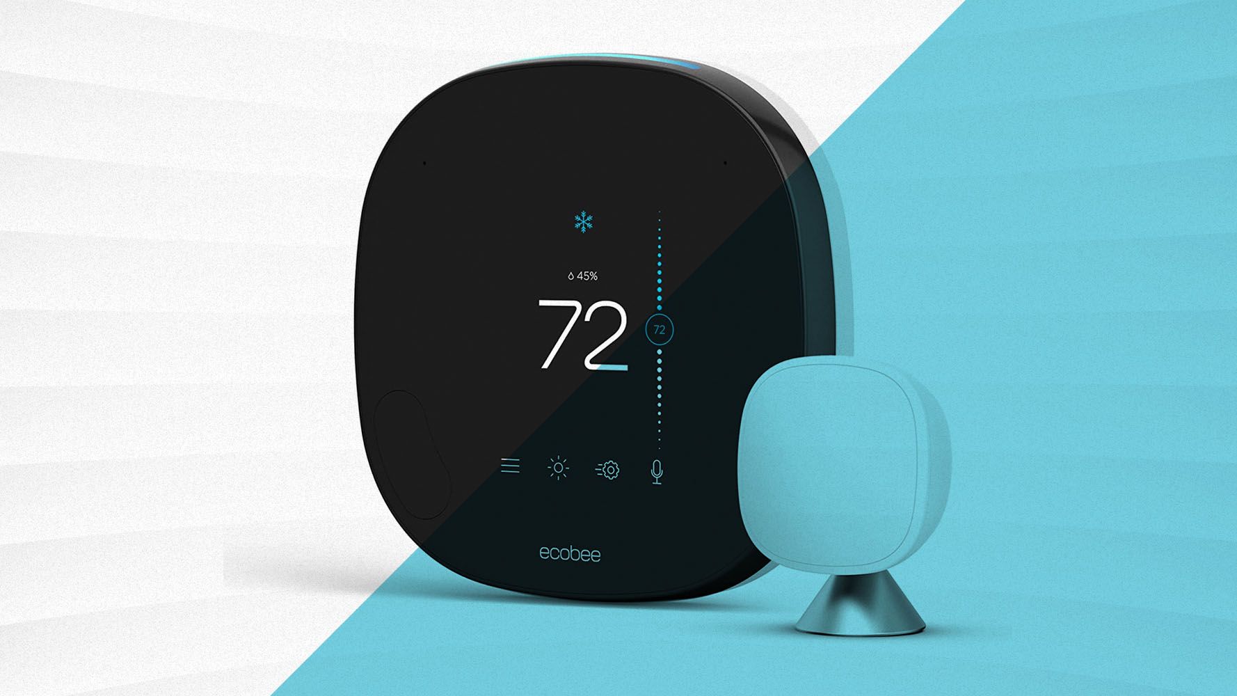 ecobee smartthermostat with voice control