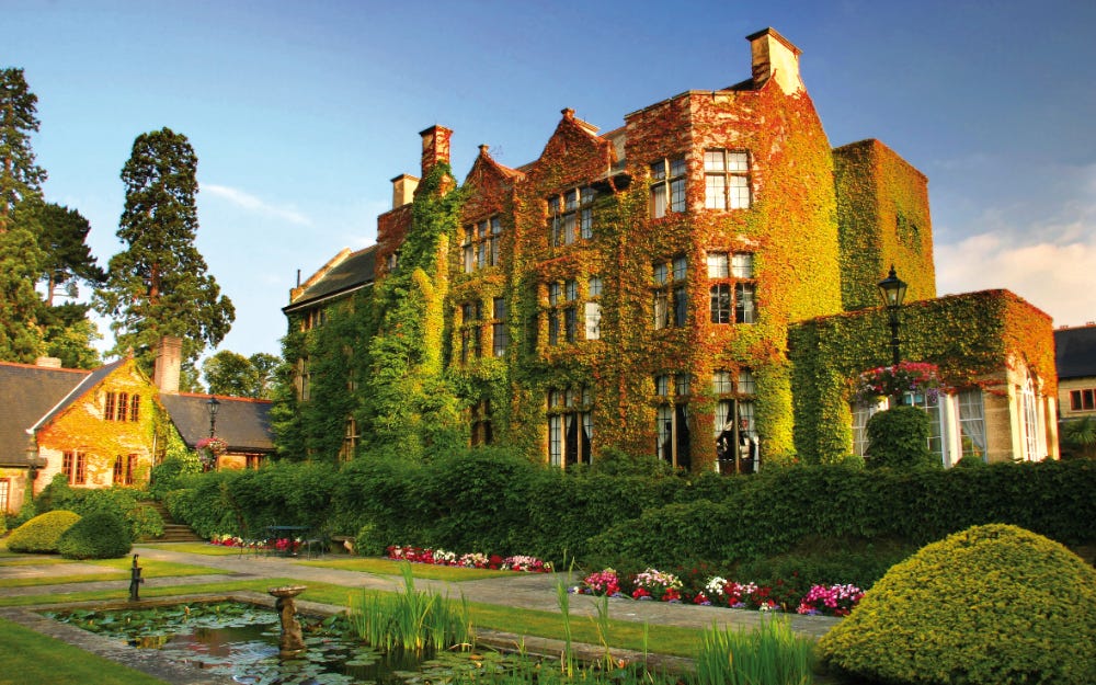 exterior of pennyhill park