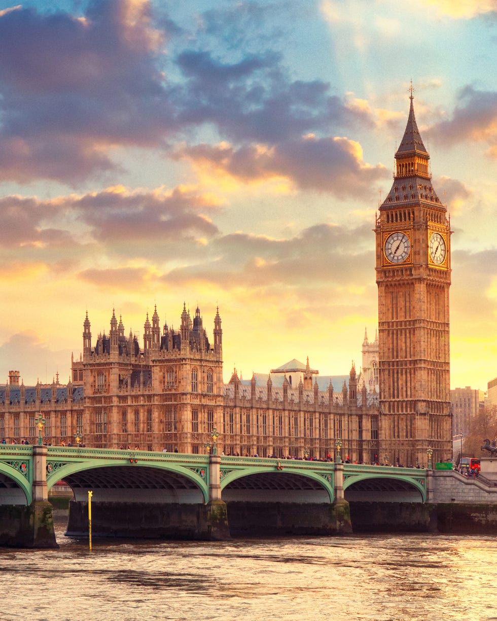 the big ben in london and the house of parliament