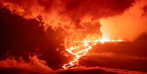 hawaii's mauna loa volcano erupts for first time almost 40 years