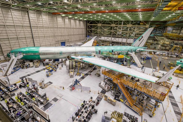 Boeing, 777X, GE-9X, Photos