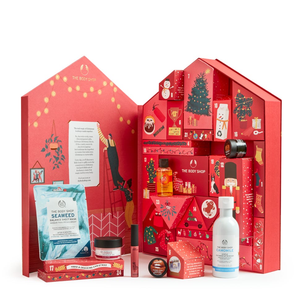 The Body Shop unveils three advent calendars