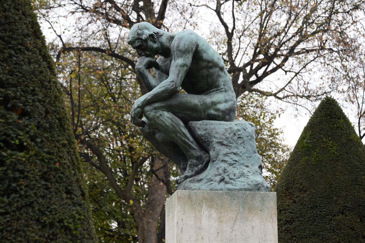 Il Pensatore, Rodin e la passione per Dante | Elle Decor