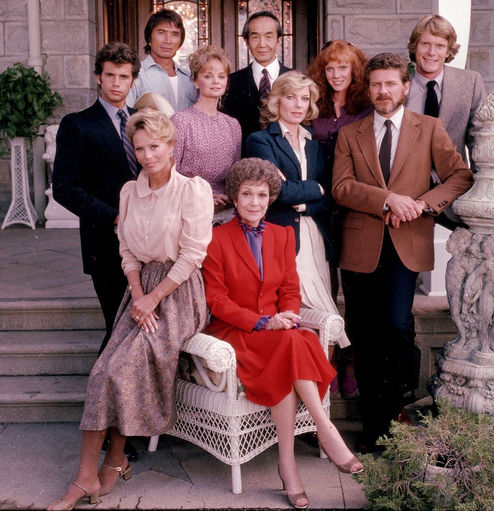 original cast of 'falcon crest,' 1981