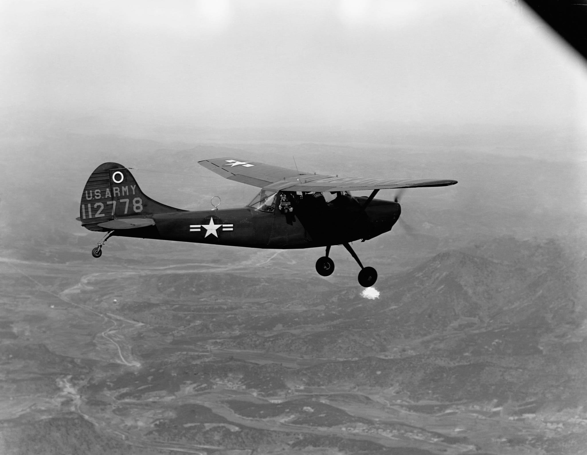 Cessna L-19 Bird Dog Reconnaissance Plane