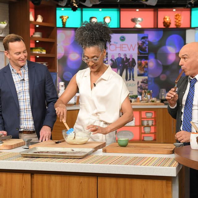 Clinton Kelly, Carla Hall, and Michael Symon on 'The Chew'