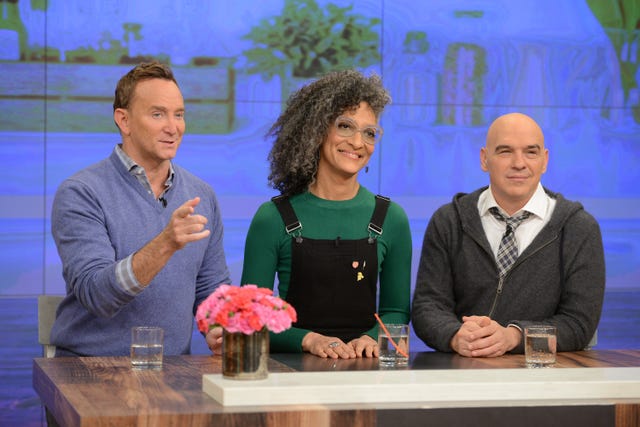 Clinton Kelly, Carla Hall, and Michael Symon on 'The Chew'