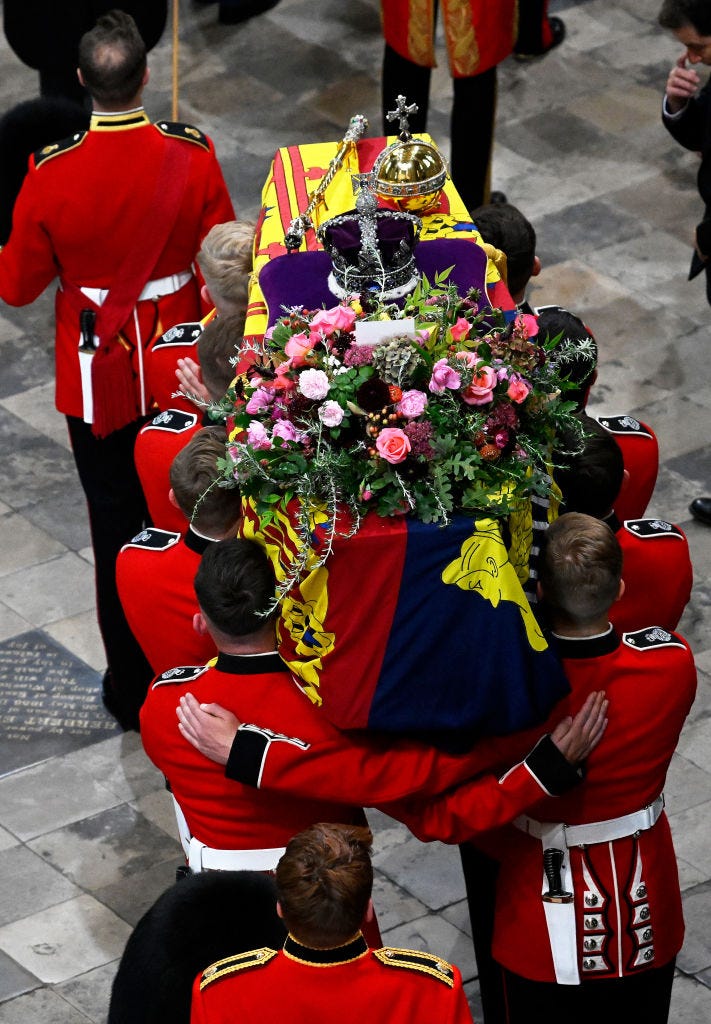 Queen's Funeral Flowers Include a Touching Royal Tradition