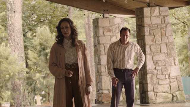 Vera Farmiga och Patrick Wilson i The Conjuring 3