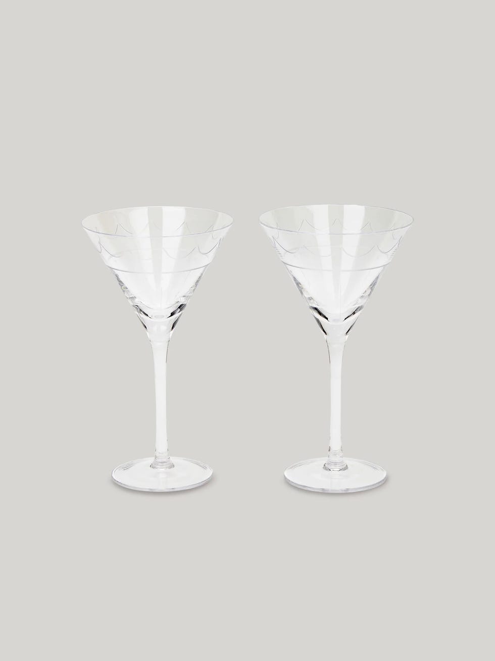 iconic martini glasses set connaught