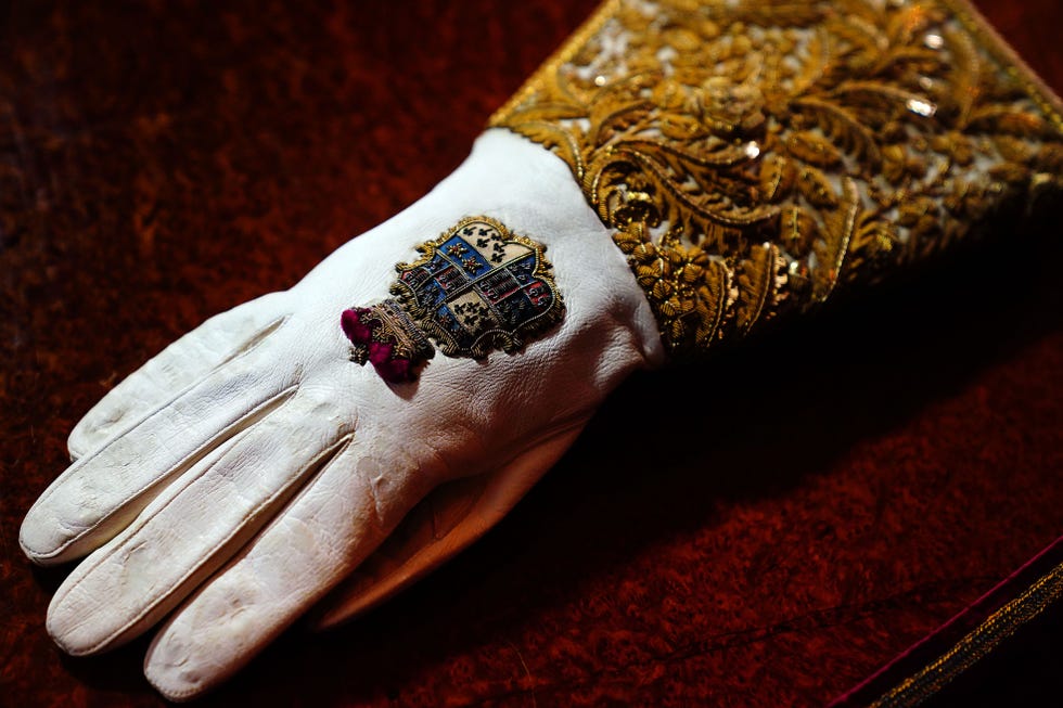 coronation vestments unveiled by buckingham palace