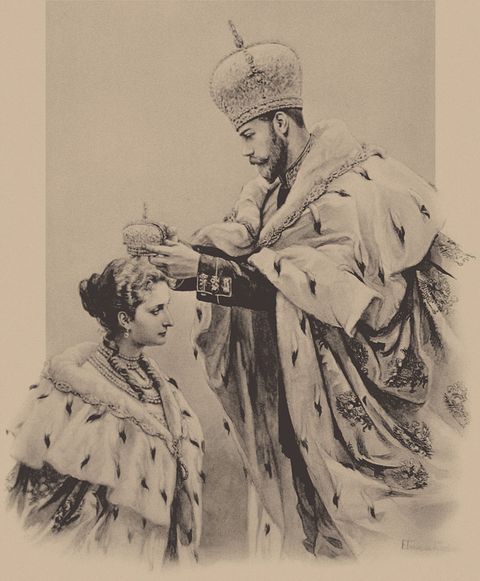 The Coronation of Empress Alexandra Fyorodovna, 1899