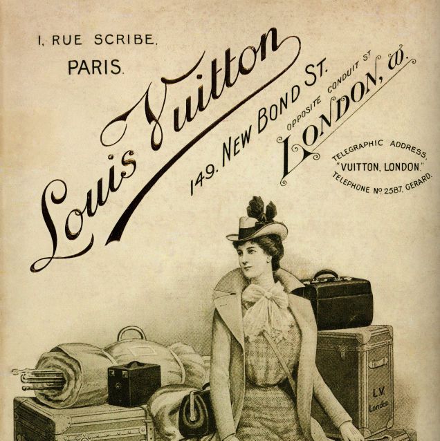 Vintage louis vuitton, Louis vuitton, Vintage advertisements