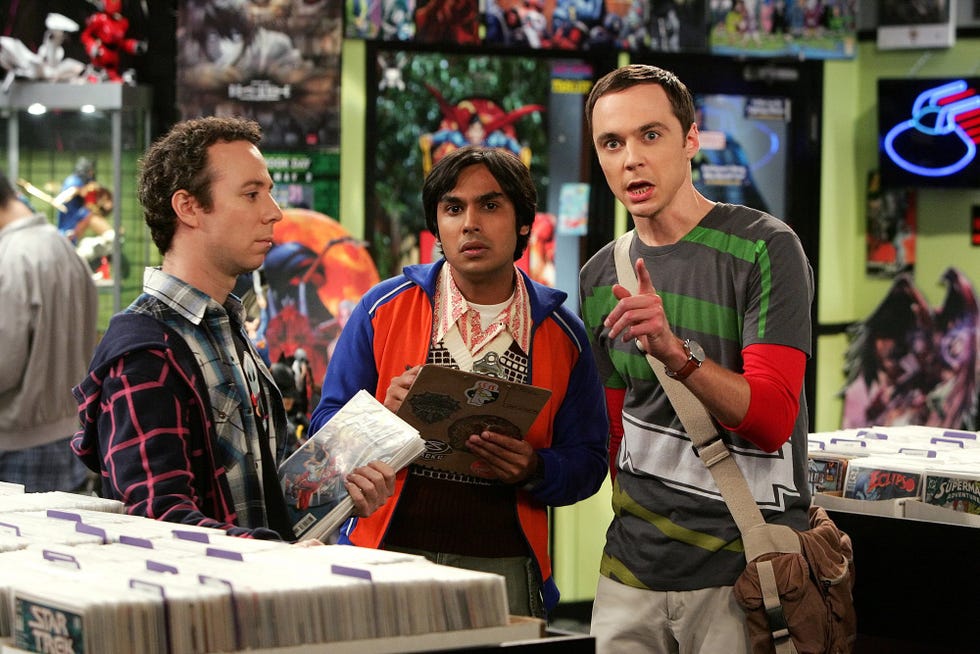 the big bang theory, season three
