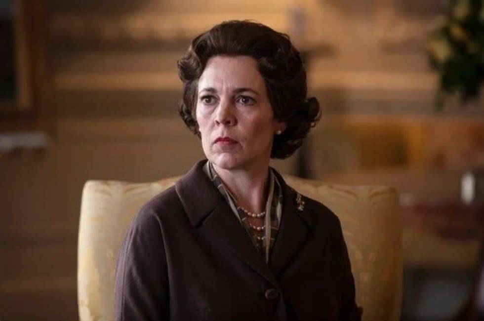 olivia colman es isabel ii en the crown