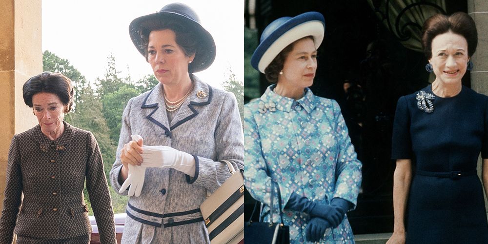 8x1 Details about   The Duchess of Windsor says farewell to Queen Elizabeth and Prince Charles 