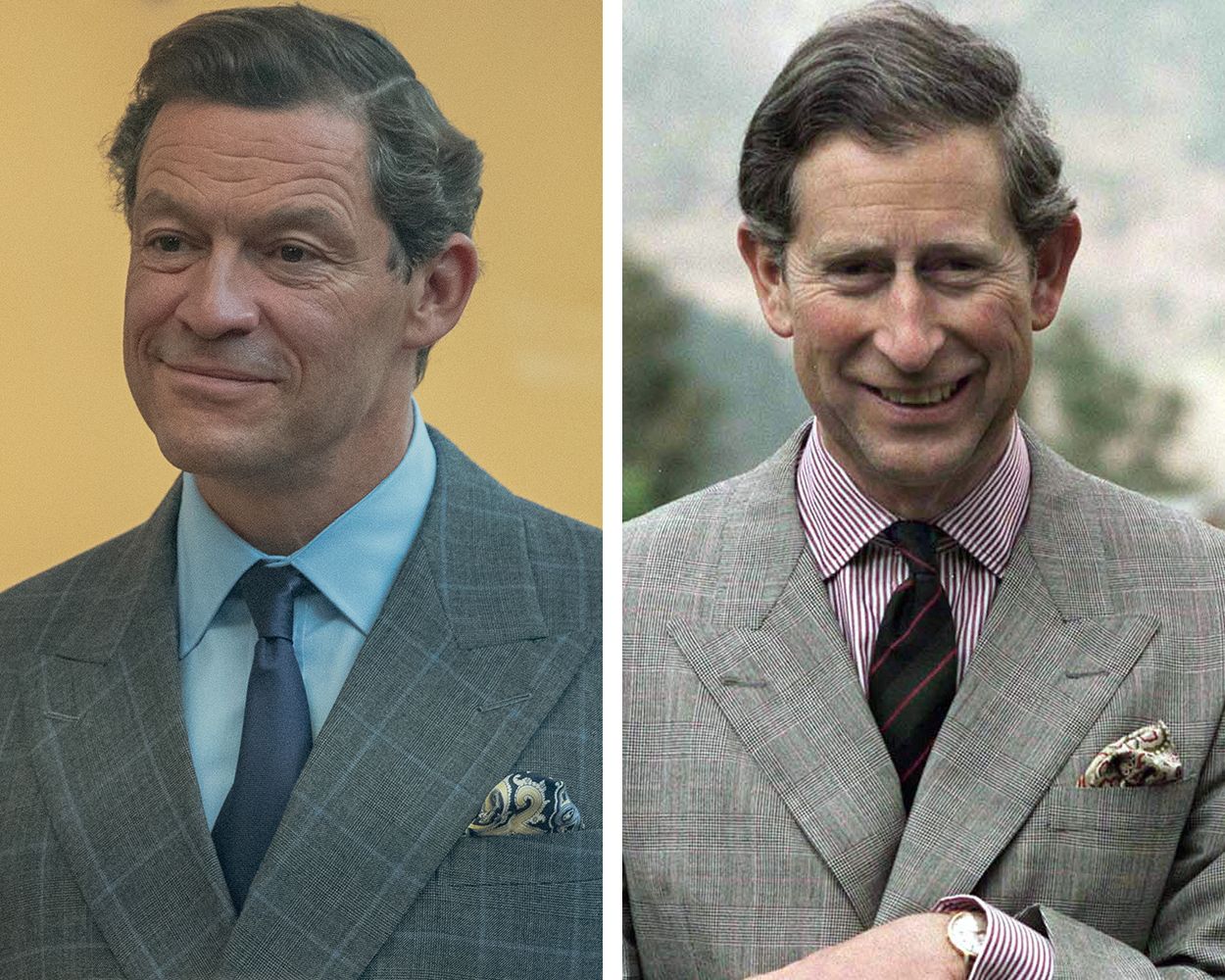 Cast of 'the Crown' Vs. Real-Life Royal Family and Politicians