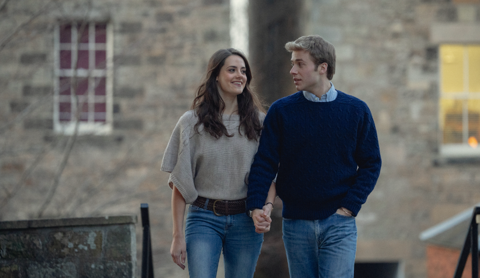 meg bellamy as kate middleton and ed mcvey as prince william ep5 ep10