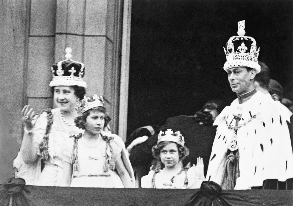 Koning George VI en de koninklijke familie