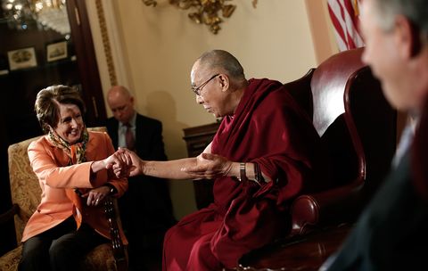 The Dalai Lama Meets With Leading Lawmaker On Capitol Hill