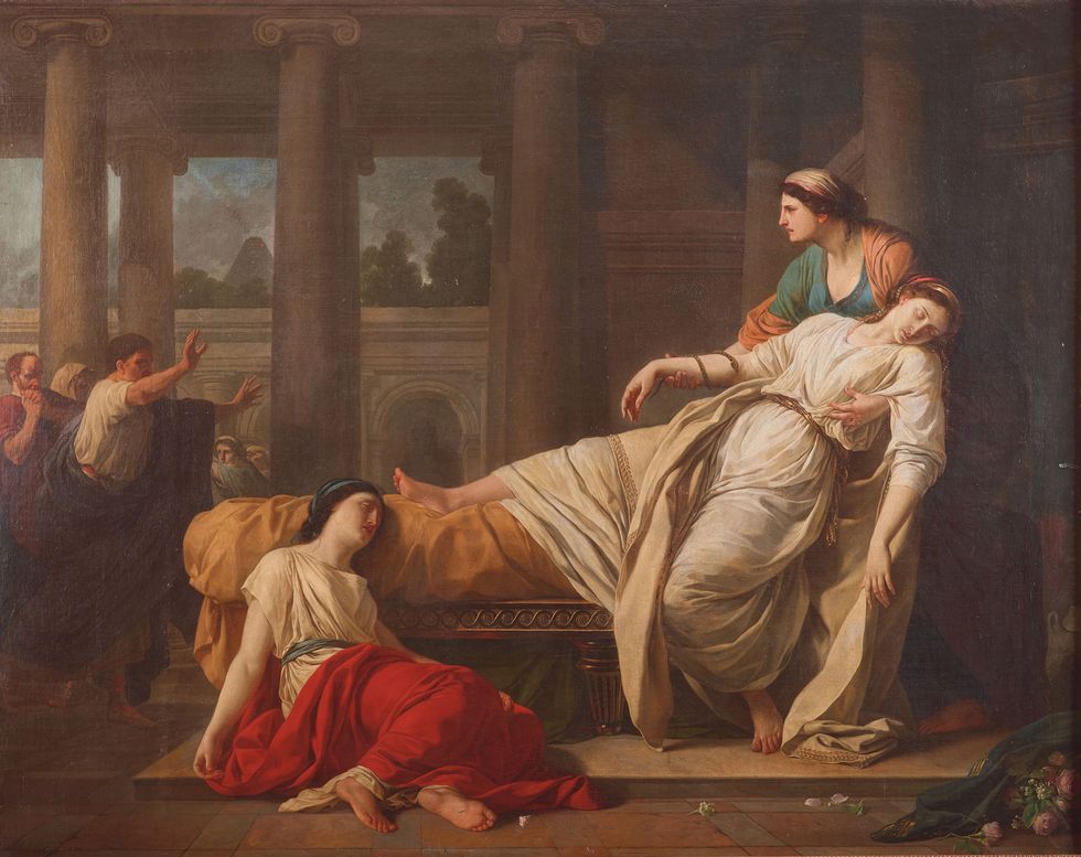 The Death of Cleopatra, 1785