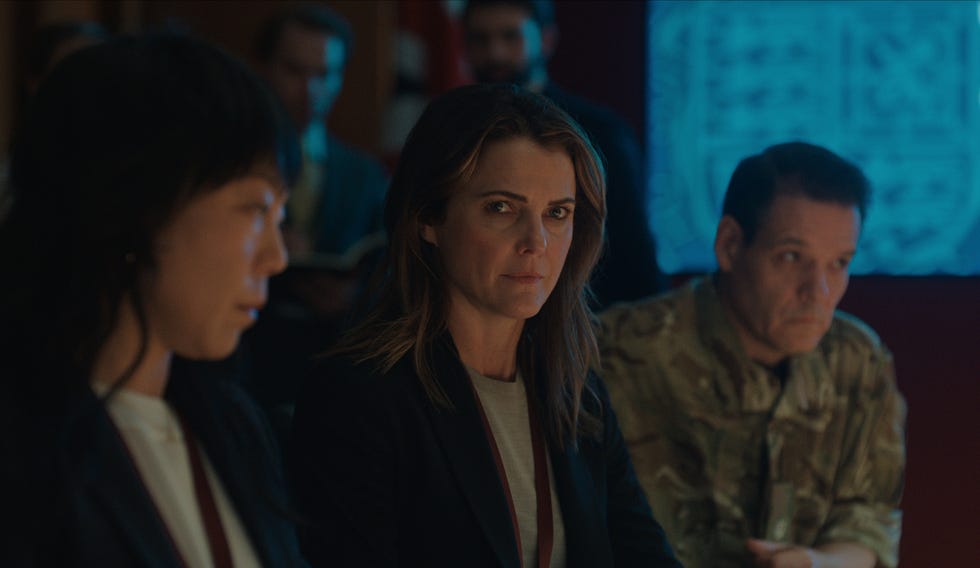 the diplomat l to r ali ahn as eidra park, keri russell as kate wyler in episode 203 of the diplomat cr courtesy of netflix 2024