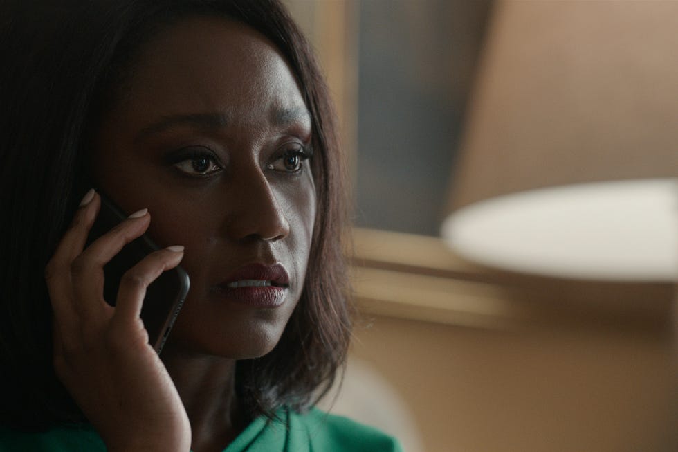 the diplomat nana mensah as billie appiah in episode 206 of the diplomat