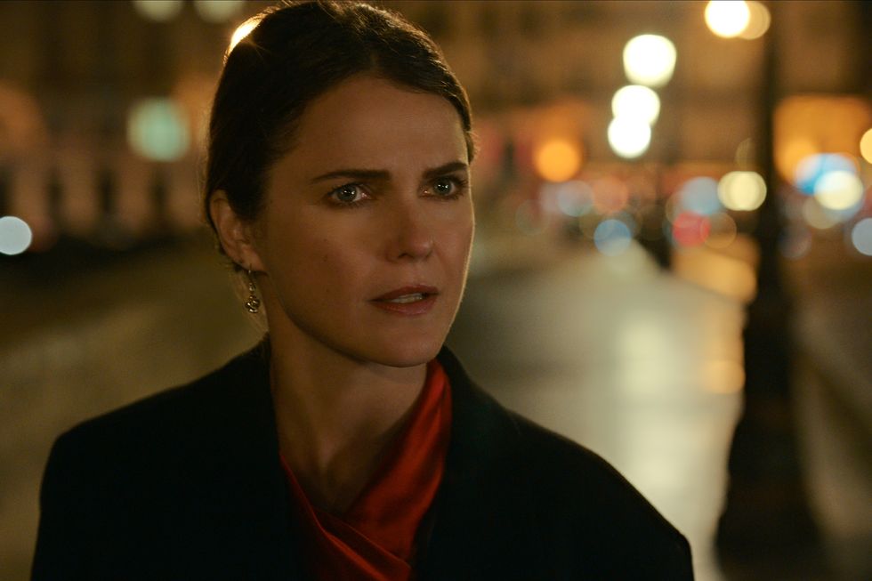 the diplomat keri russell as kate wyler in episode 108 of the diplomat cr courtesy of netflix © 2023