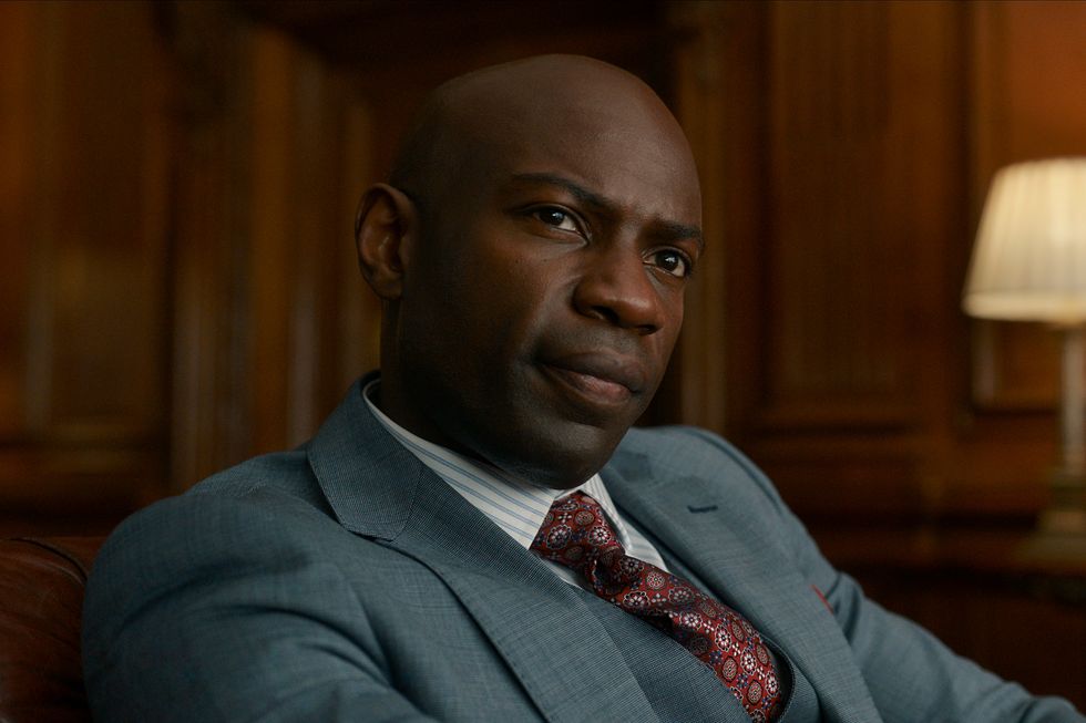 the diplomat david gyasi as austin dennison in episode 108 of the diplomat cr courtesy of netflix © 2023