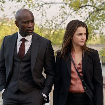 david gyasi as austin dennison and keri russell as kate wyler in episode 108 of the diplomat