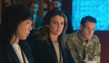 the diplomat l to r ali ahn as eidra park, keri russell as kate wyler in episode 203 of the diplomat