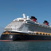 The Disney Dream cruise ship departing Port Canaveral Florida the disney dream cruise ship departing port canaveral florida