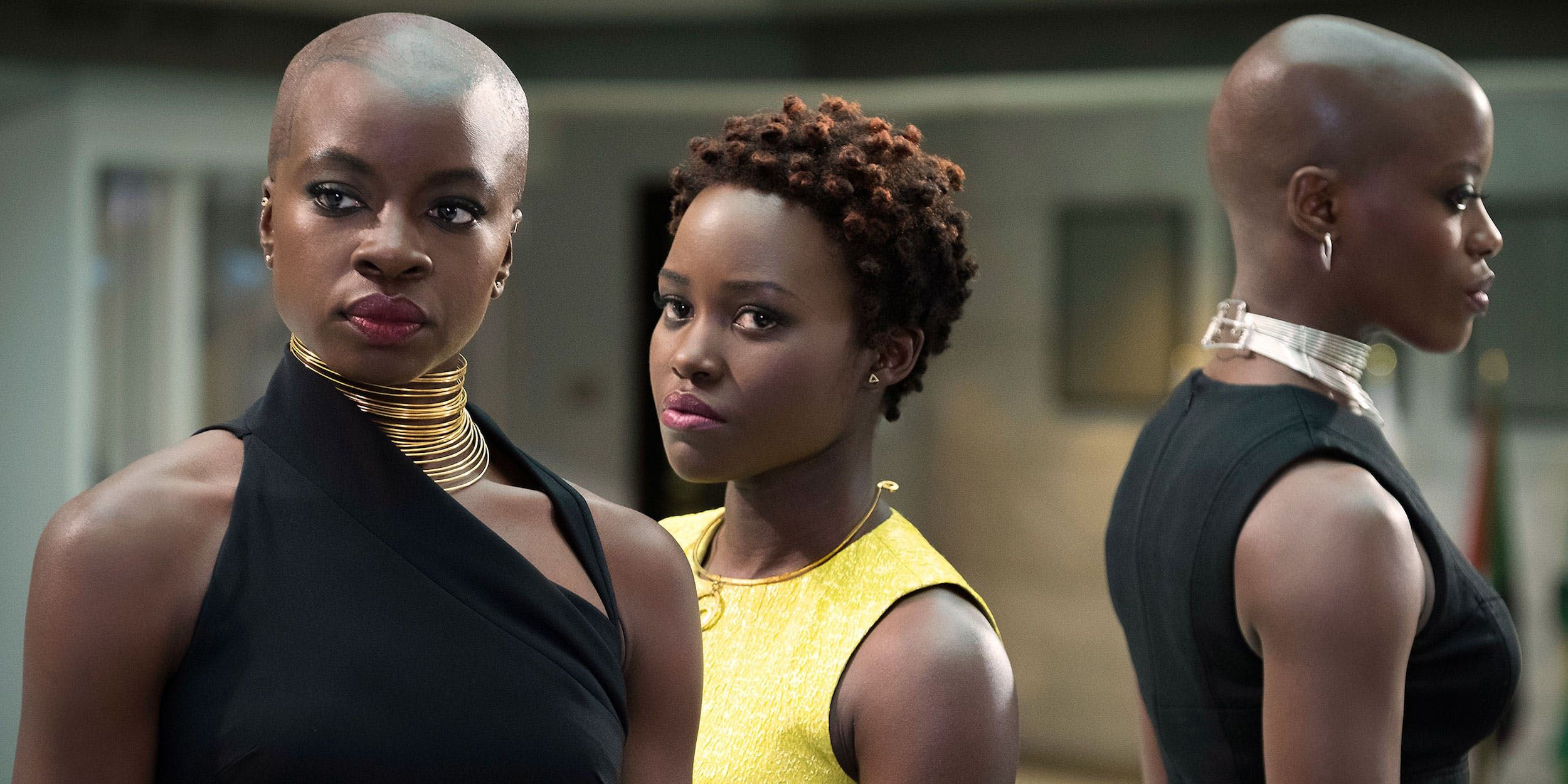 Watch Danai Gurira Throw Her Wig in a New Black Panther Fight Scene