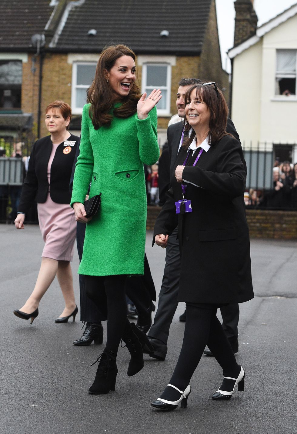 Duchess of Cambridge visits London schools