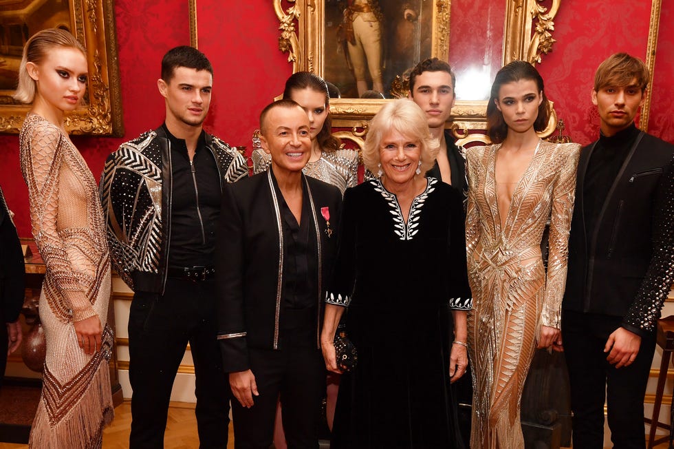 The Duchess Of Cornwall Attends The 'Julien Macdonald Fashion Show' Reception