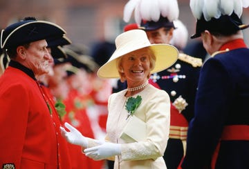 the duchess of kent meets chelsea pensioners at founder's da