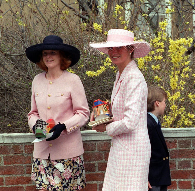 Sarah Ferguson Joins The Royal Family For Easter 2024