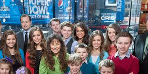 robert wagner and the duggar family visit "extra"