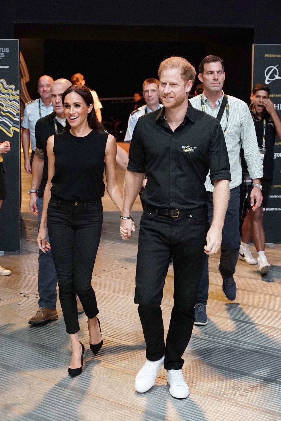 meghan markle at the invictus games
