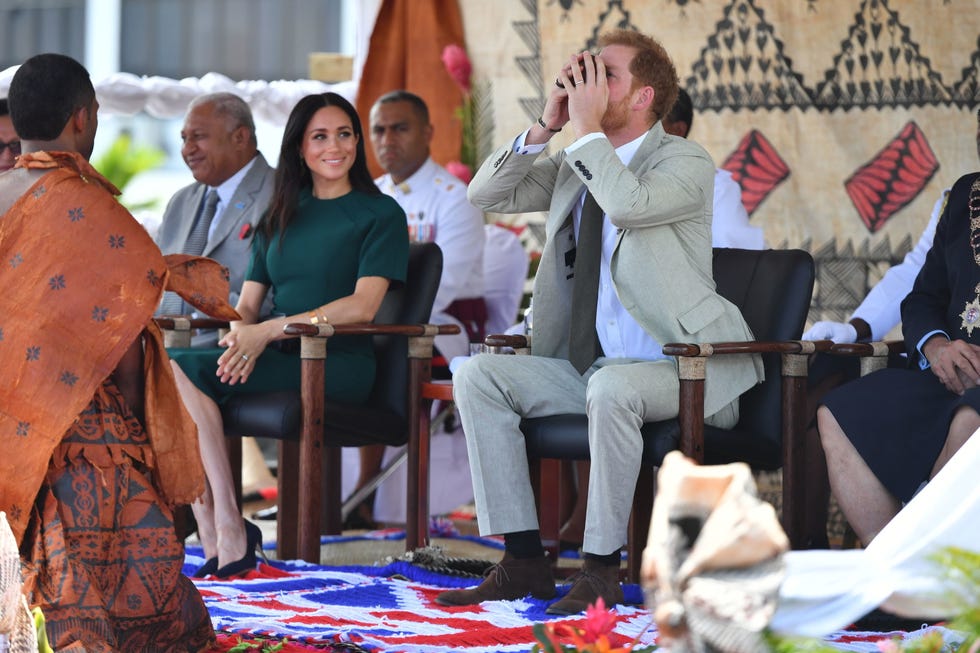 Every Photo of Prince Harry and Meghan Markle on Their First Day in Tonga