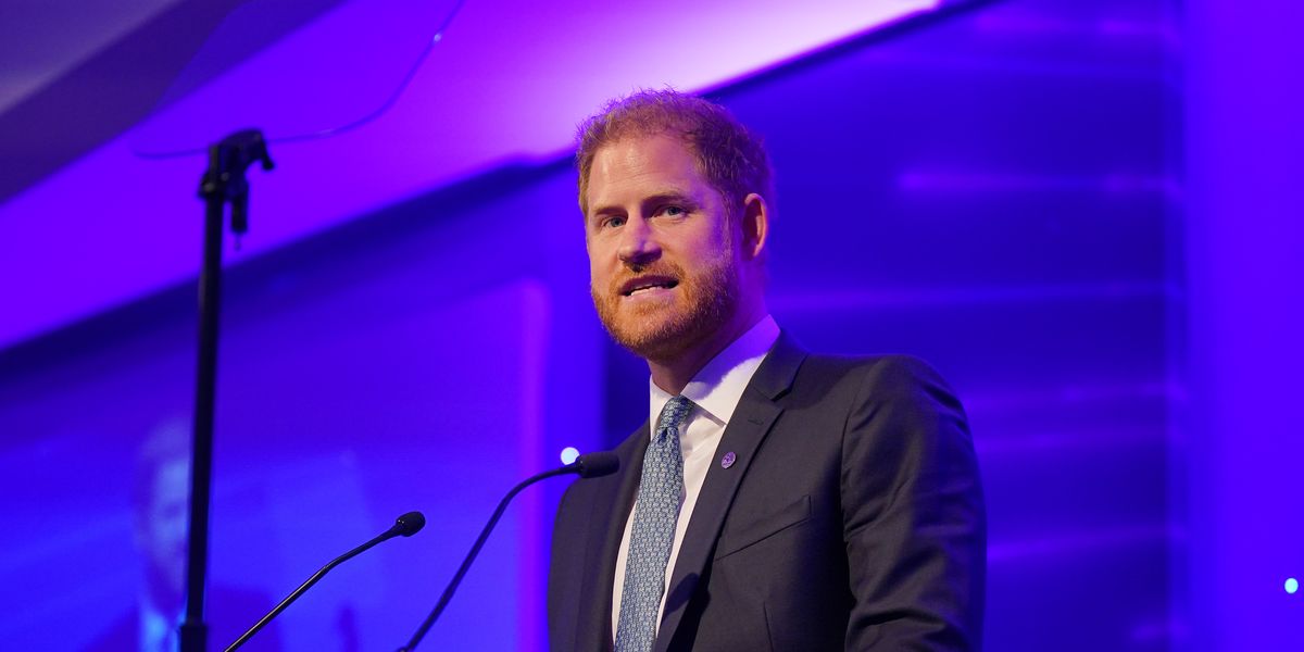 Prince Harry Makes Poignant Reference to Queen Elizabeth During Rare UK Public Appearance