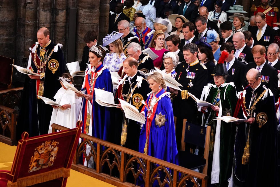 their majesties king charles iii and queen camilla coronation day