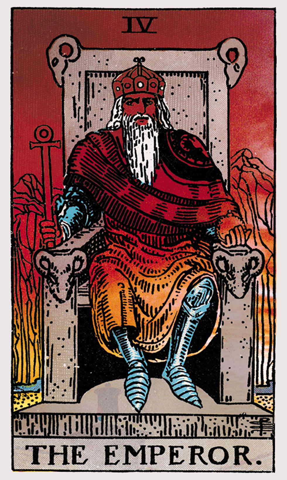 the emperor tarot card