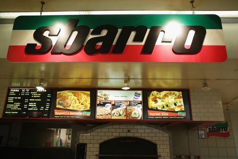 sbarro pizza chain files for chapter 11 bankruptcy for second time since 2011