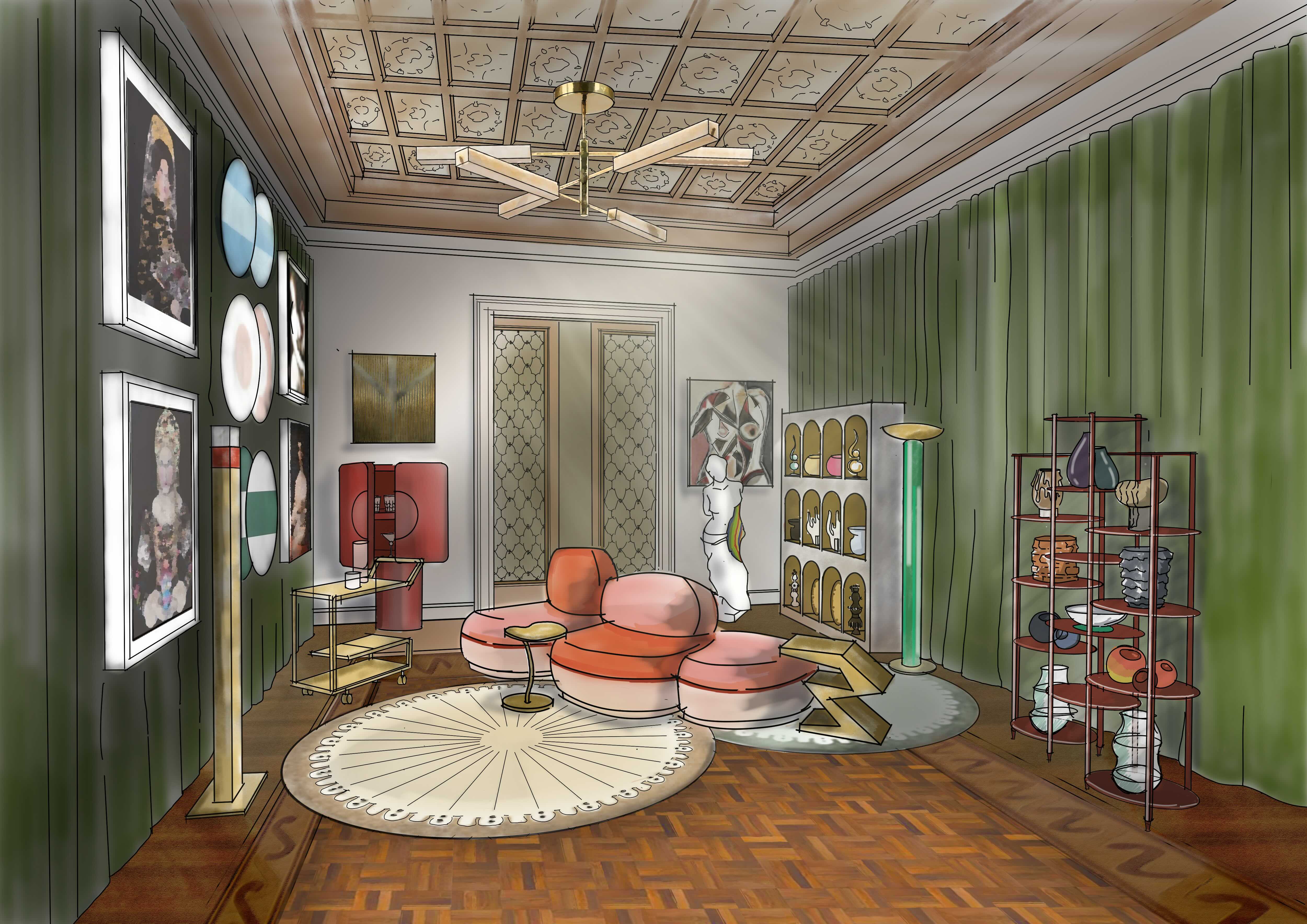 Artemest apartment milan 2025 room by 1885 London artemest apartment milan 2025 room by 1885 london