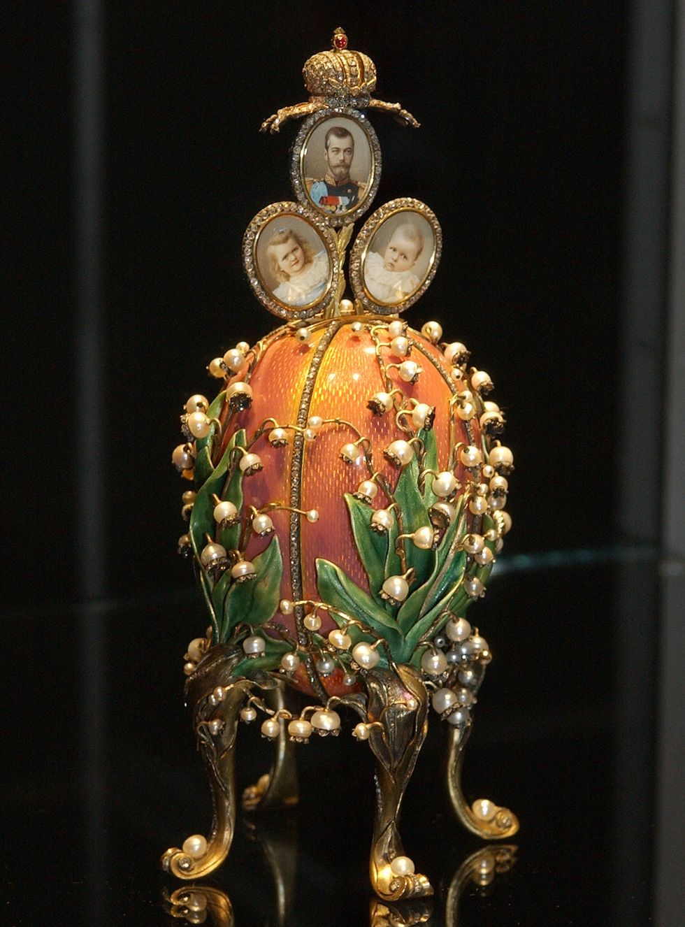 faberge lillies of the valley egg