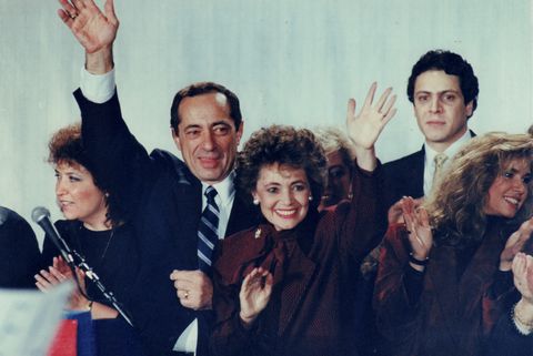 Mario Cuomo, Governor of New York Wins Re-Election In 1986